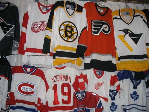 Hoceky jerseys